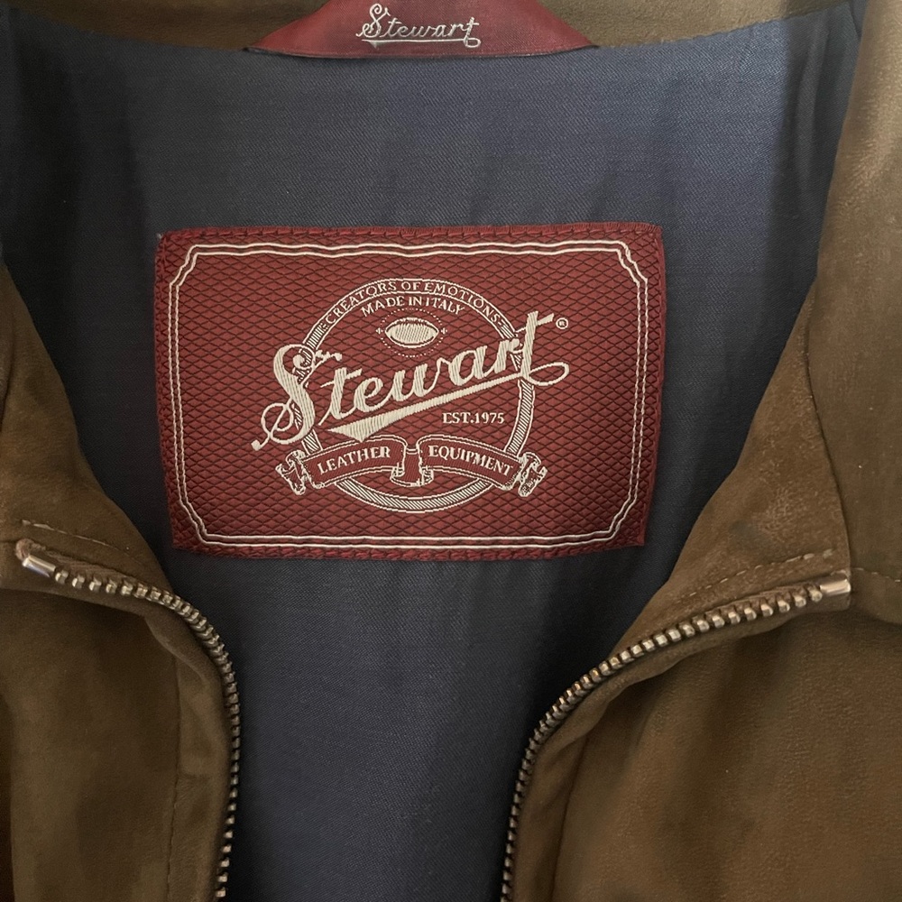 Stewart suede leather jacket - Picture 5 of 6